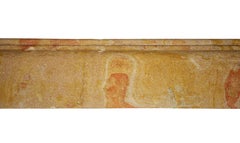 19th Century Fine European Vintage Fireplace Mantle from France