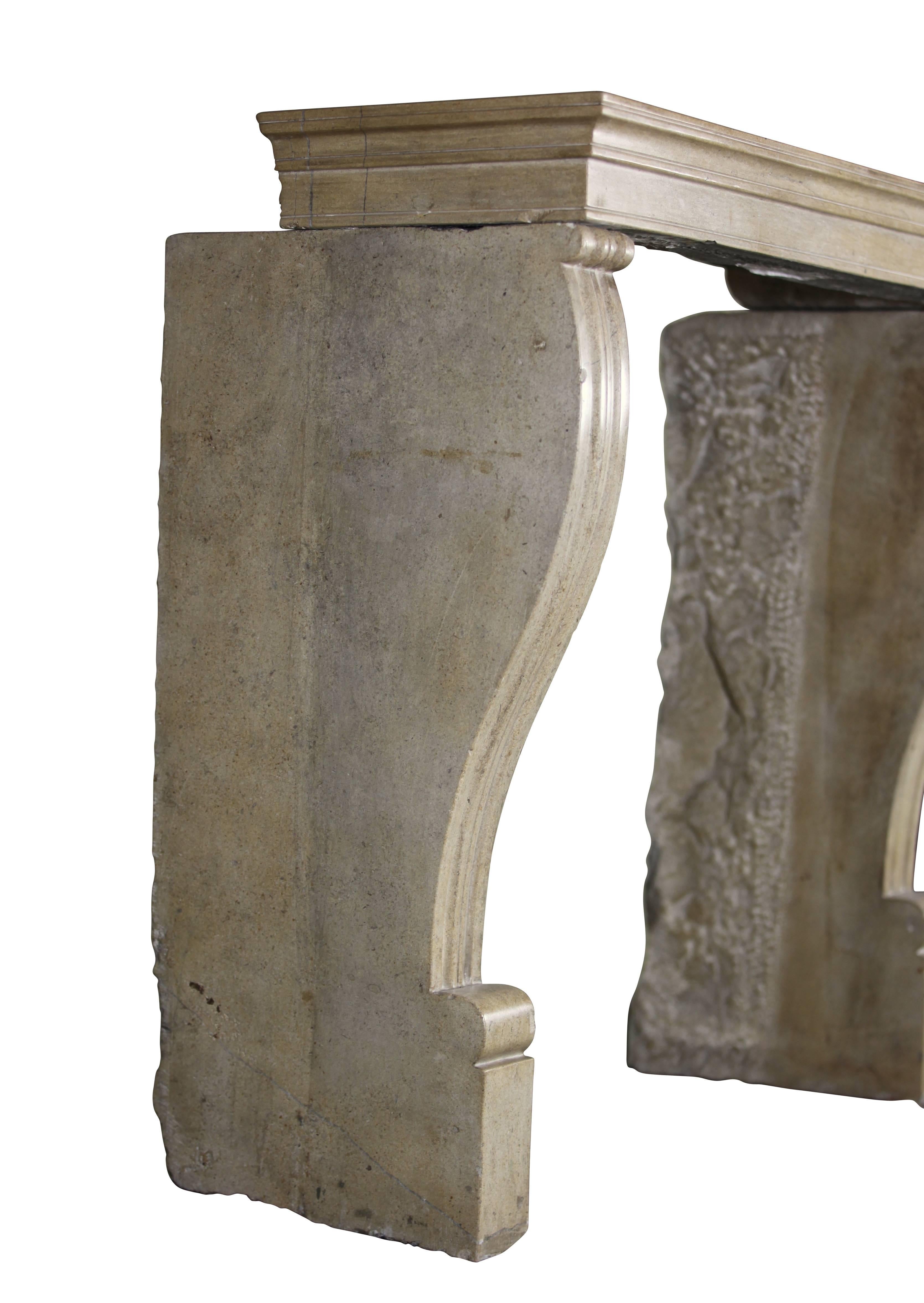19th Century Fine French Hard Stone Antique Fireplace Surround For Sale 3