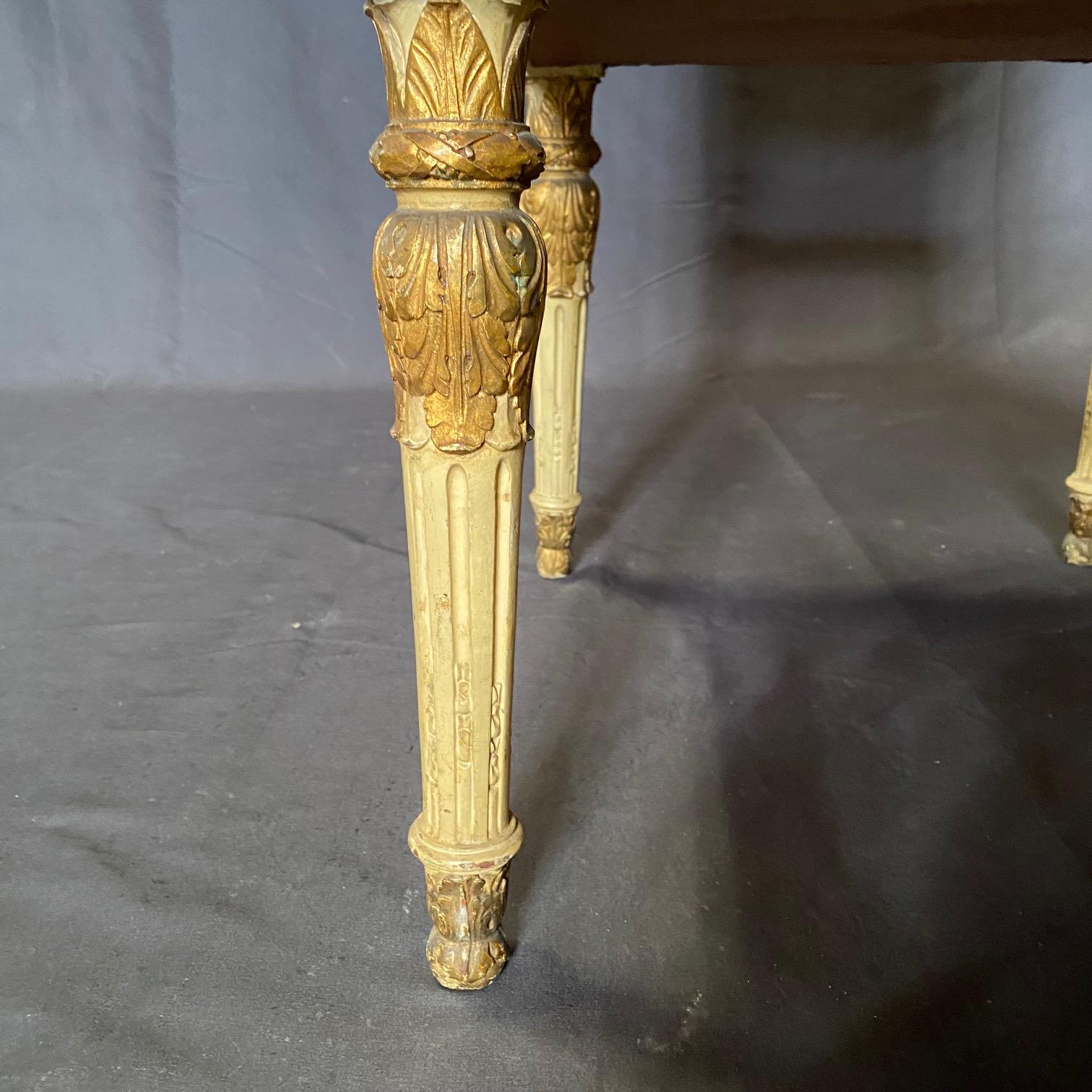 19th Century Fine French Louis XVI Carved Five Piece Livingroom Set For Sale 10