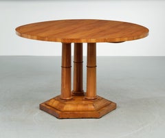 19th Century Fine Large Biedermeier Cherry Table. Vienna, c. 1825.