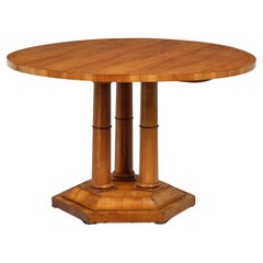 Antique 19th Century Fine Large Biedermeier Cherry Table. Vienna, c. 1825.