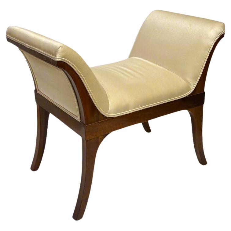 19th Century Fine Neoclassical Bench For Sale