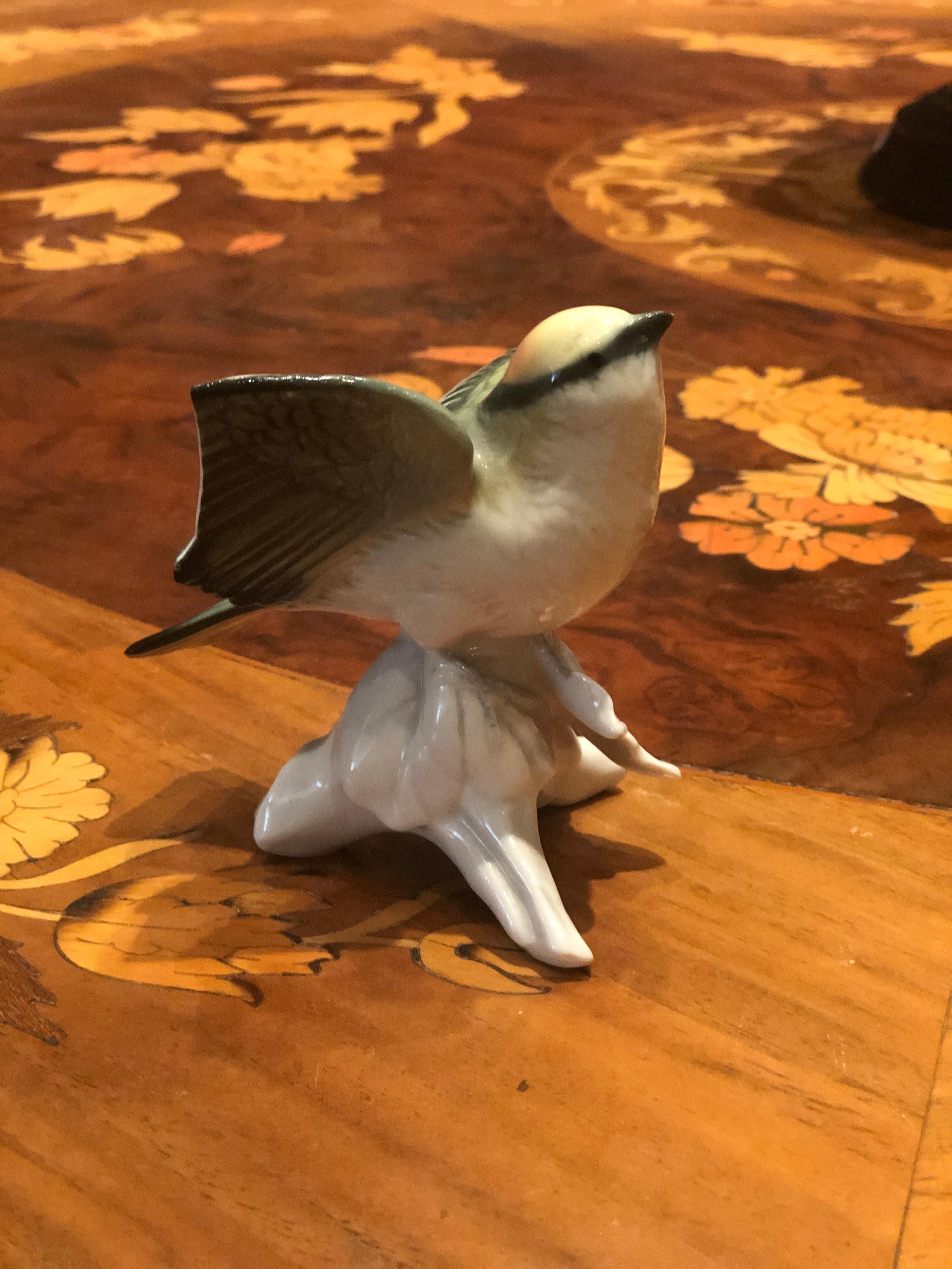 porcelain bird figurines