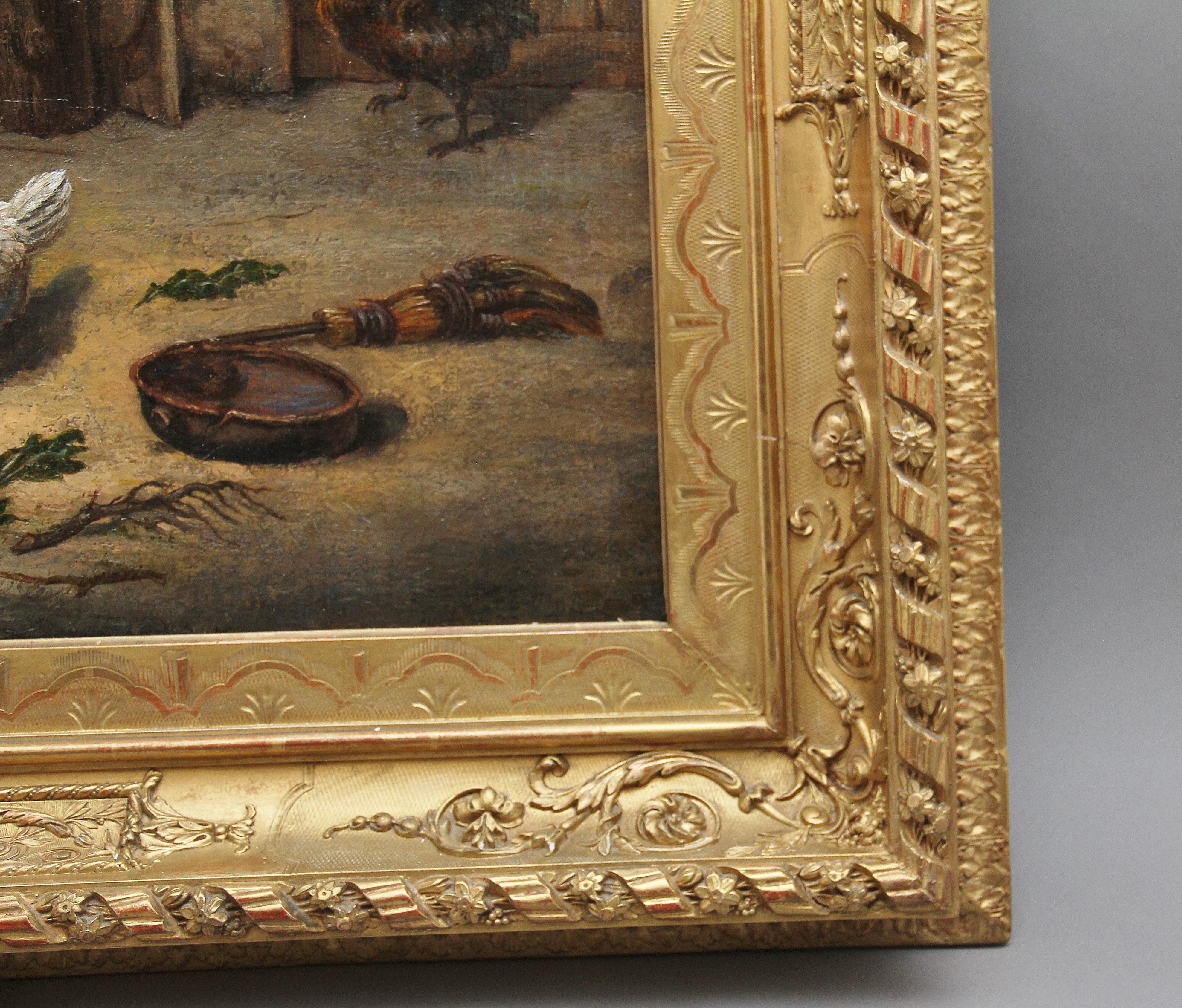 Late 19th Century 19th Century Fine Quality Oil Painting