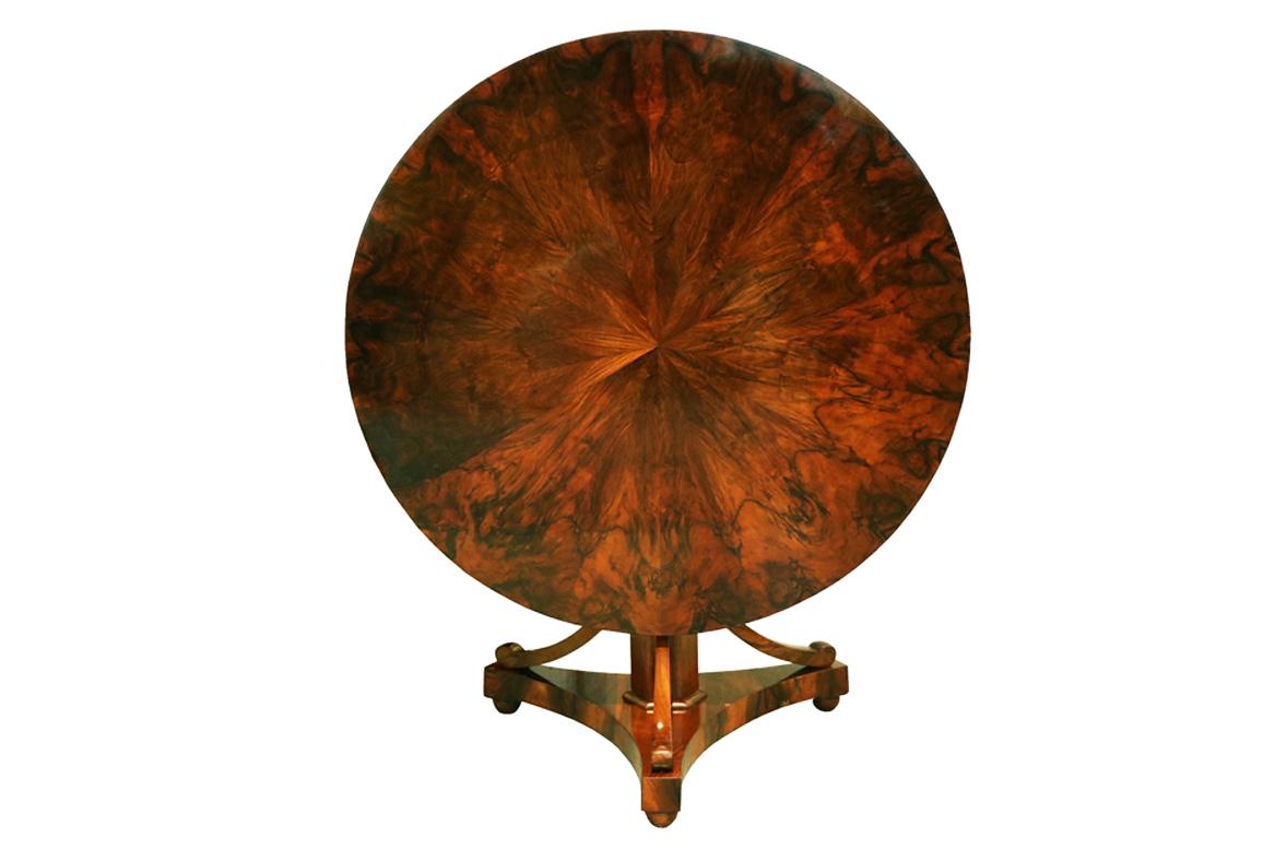 Austrian 19th Century Fine Salon Biedermeier Table. Vienna, c. 1825. For Sale