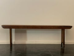 Panchina in abete del XIX secolo