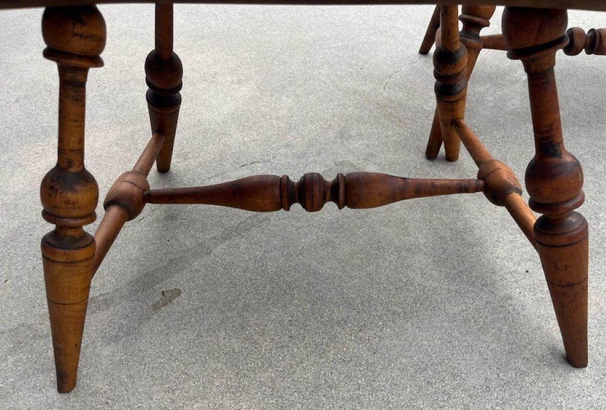 19th Century Firehouse Windsor Armchairs For Sale 1