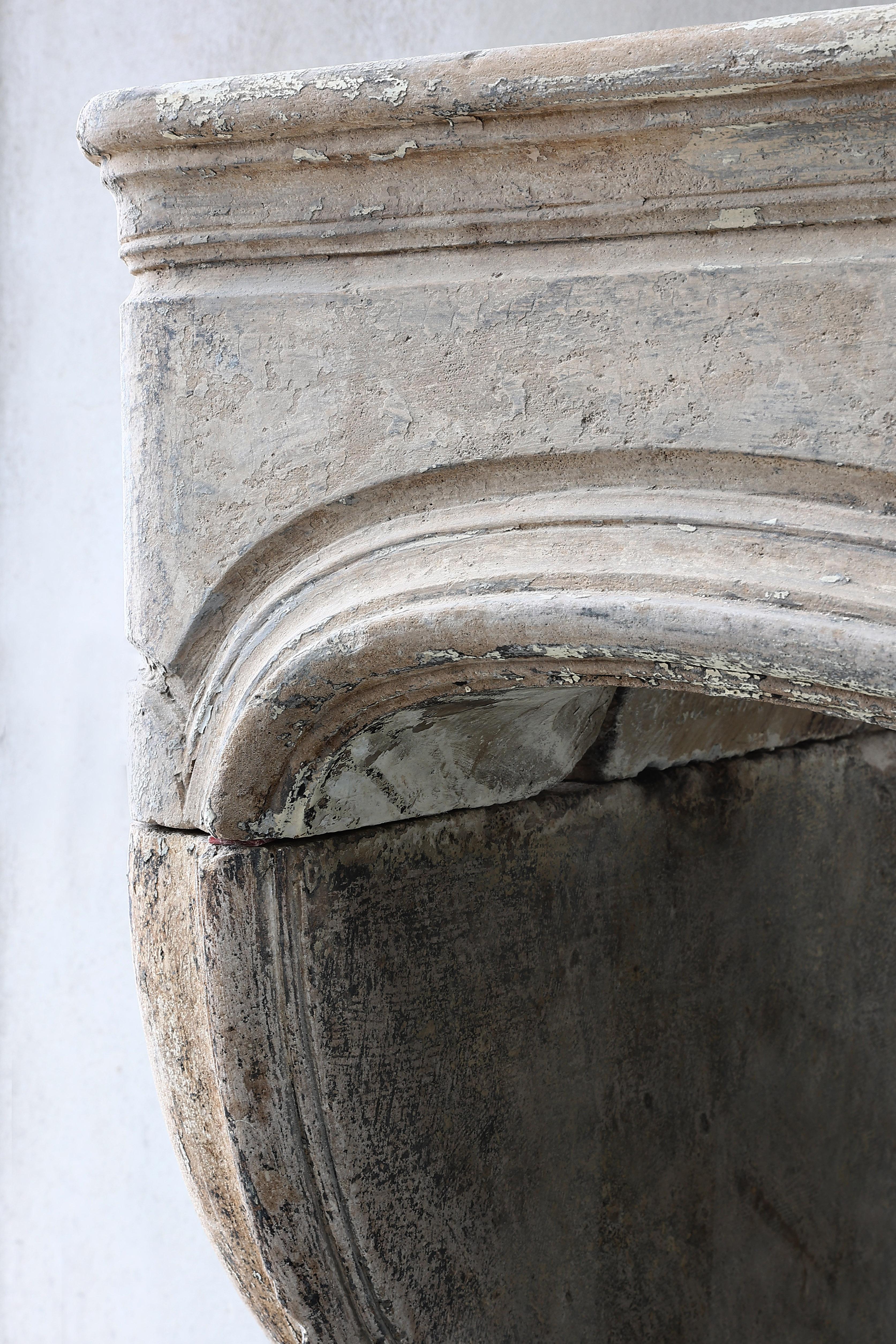 Camino del XIX secolo in stile Luigi XV in vendita 6