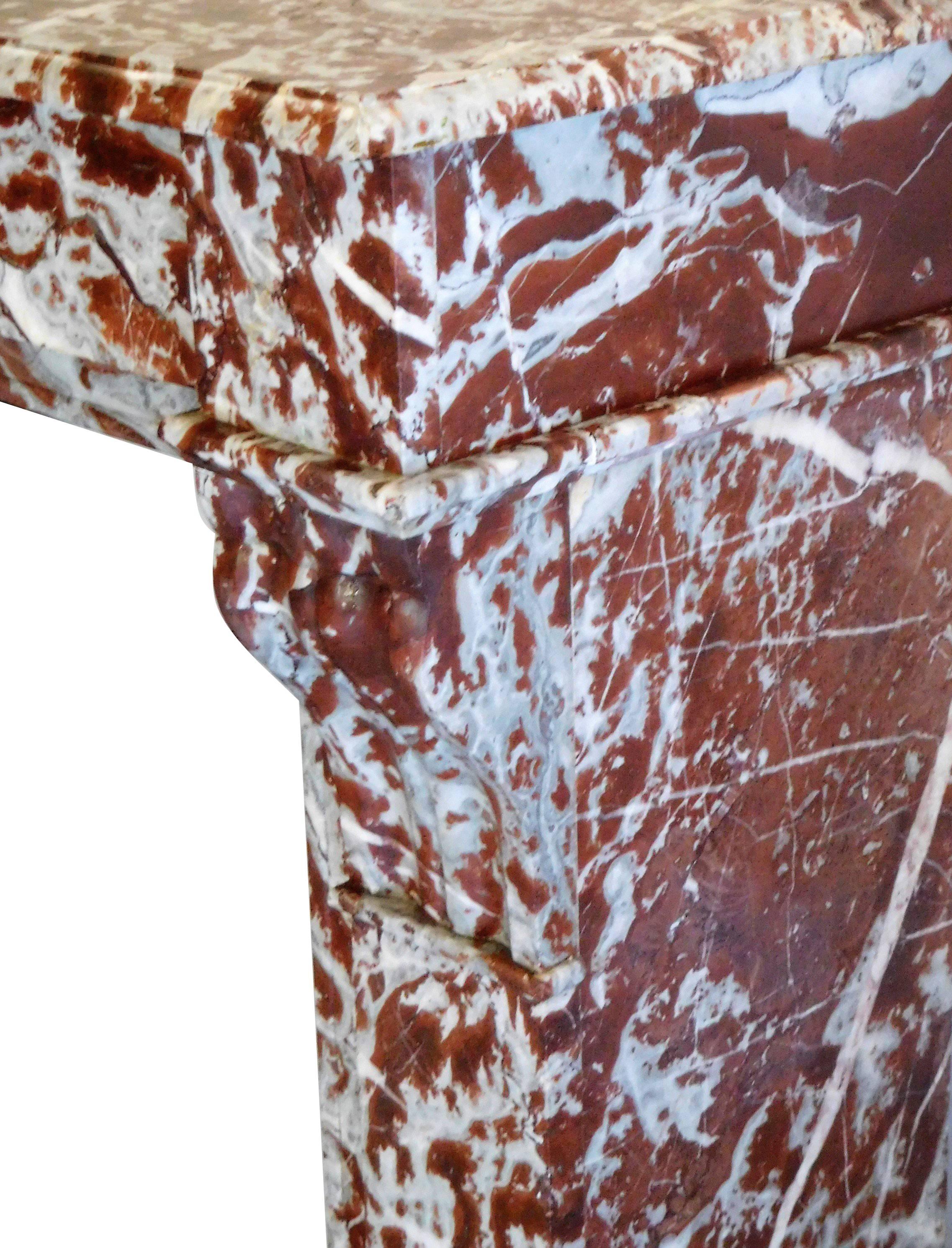 red languedoc marble