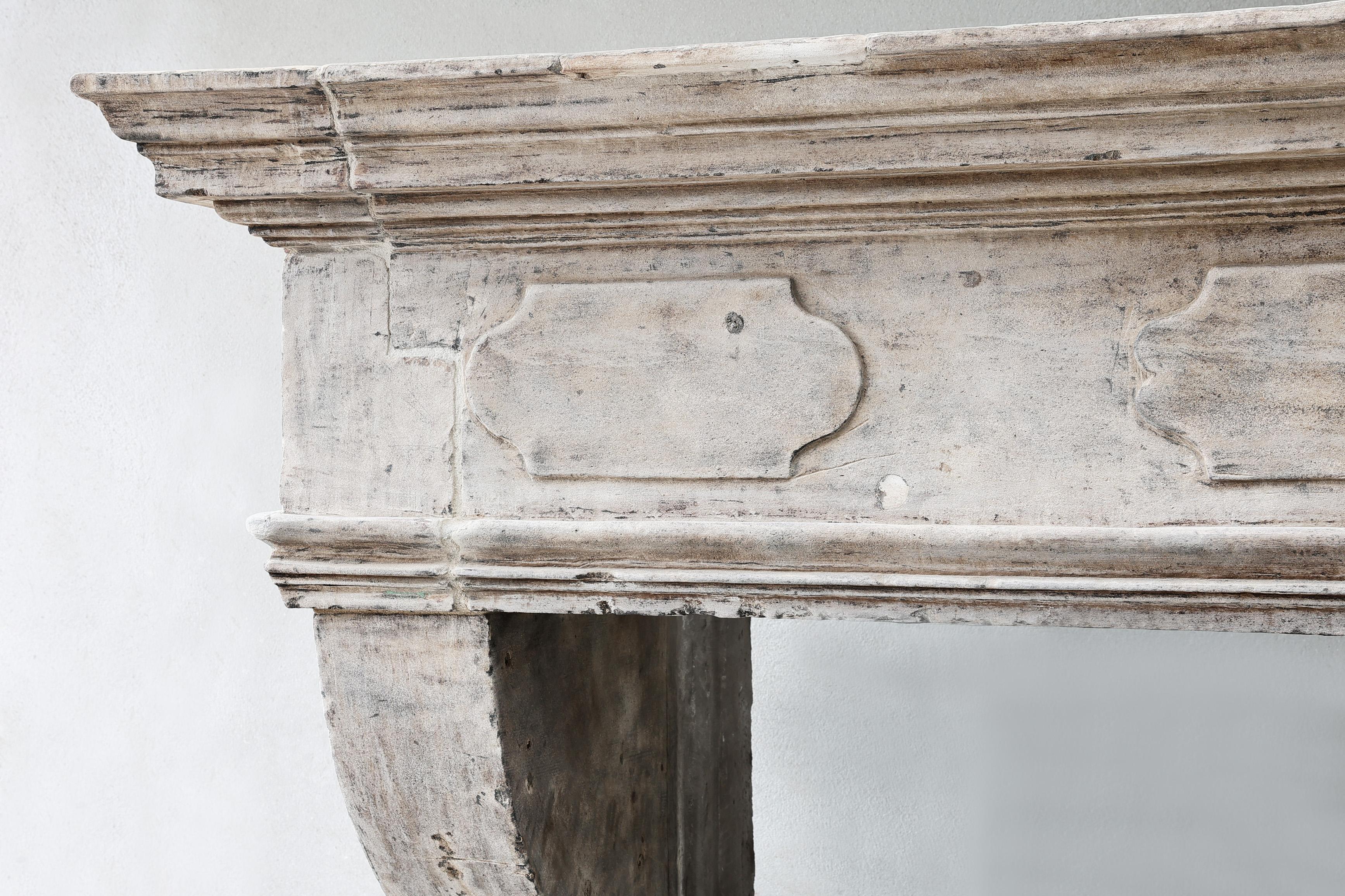 18th Century and Earlier Antique Fireplace Mantel