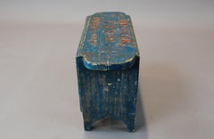 19th Century Fisherman Stool and Tacklebox