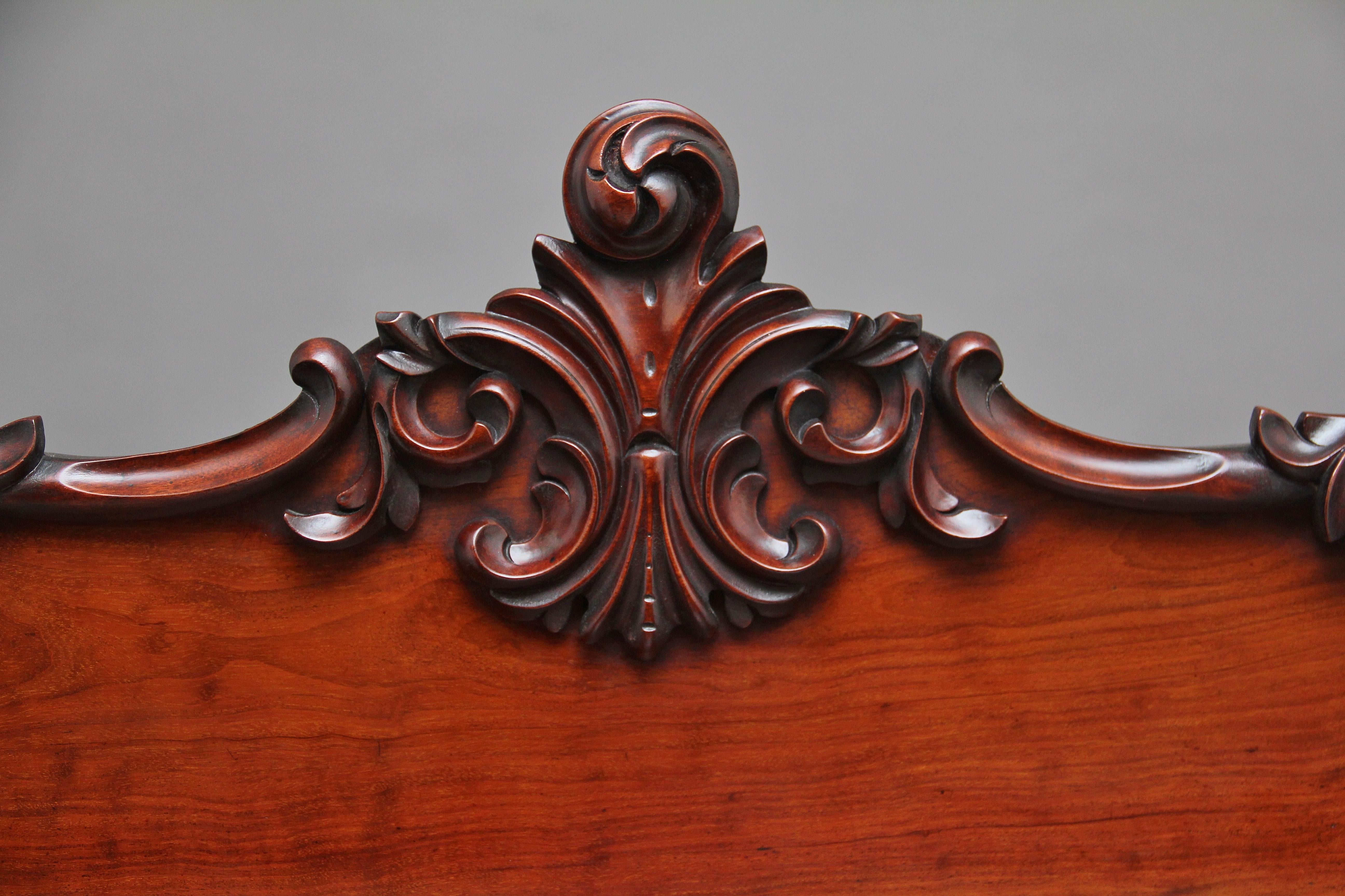 Mid-19th Century 19th Century Flame Mahogany Chiffonier