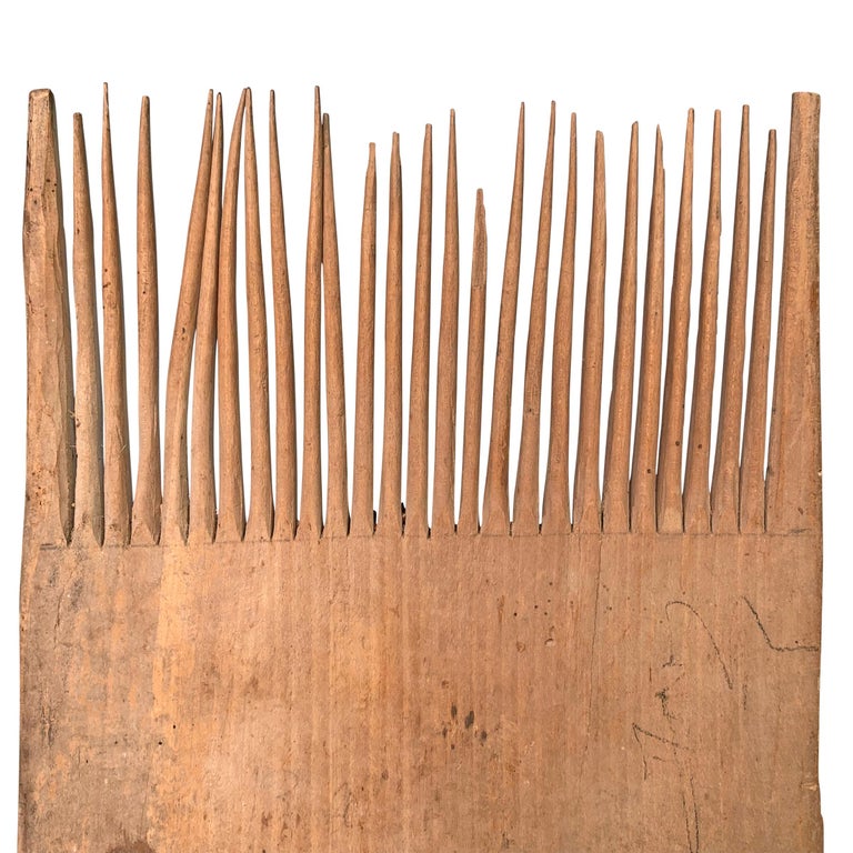 19th Century Flax Carding Comb at 1stDibs
