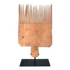 19th Century Flax Carding Comb