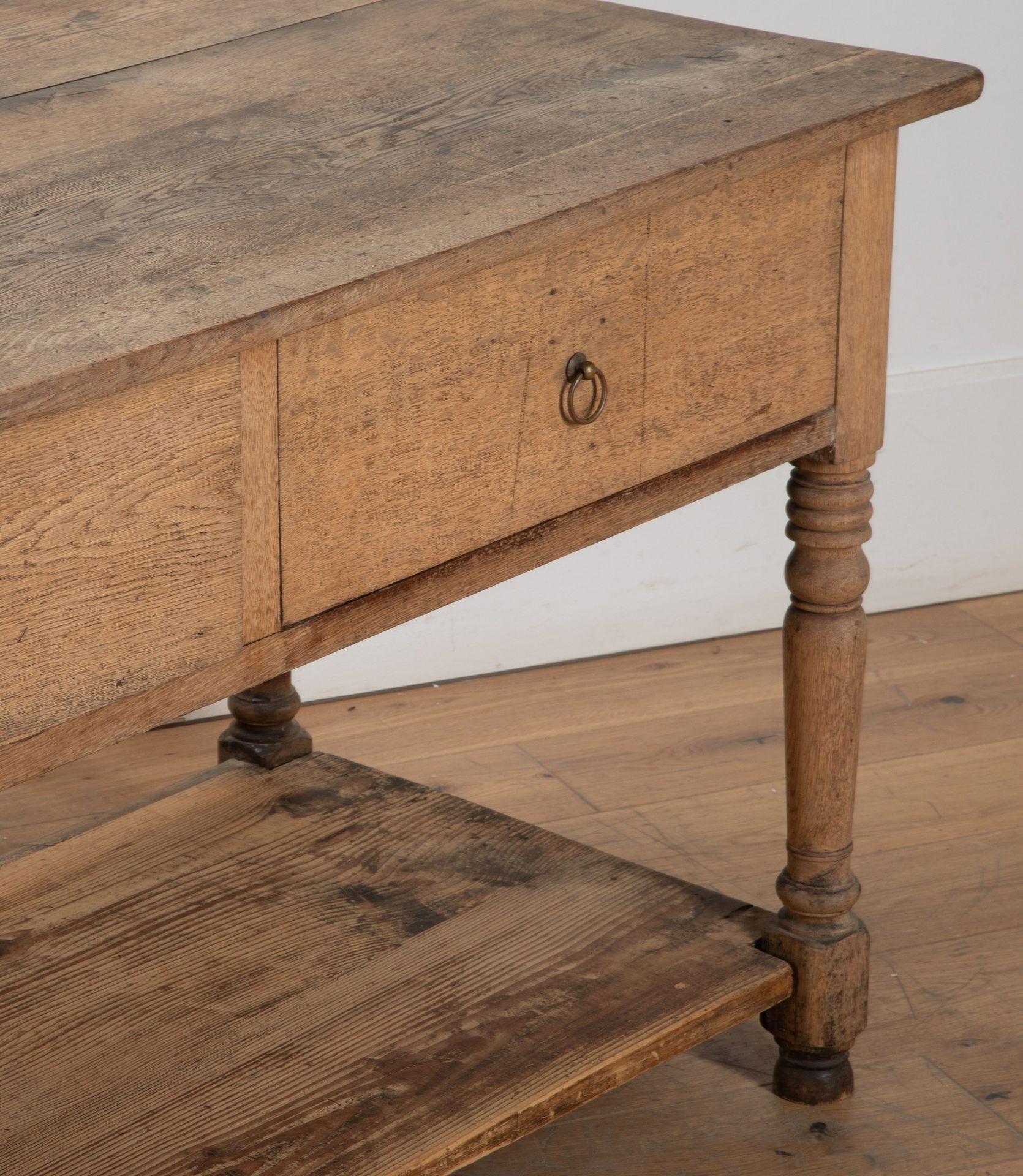 Oak 19th Century Flemish Drapers Table