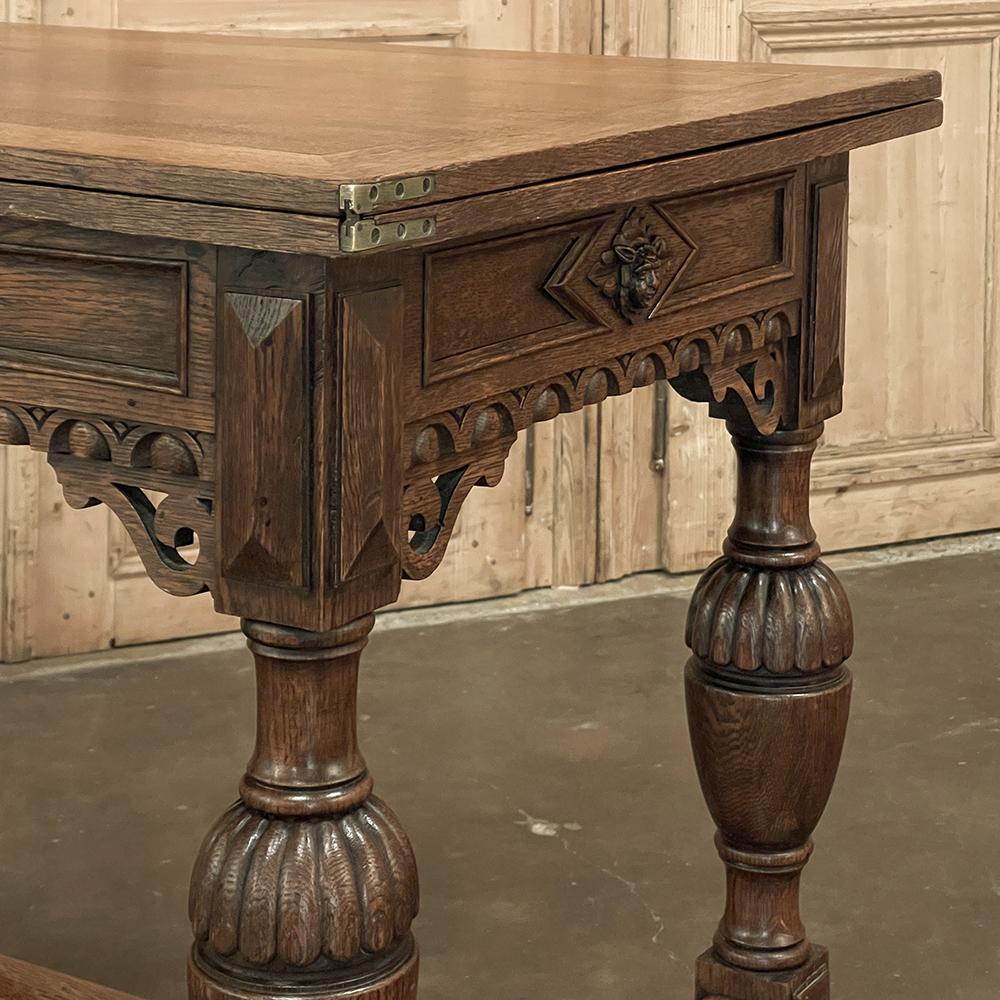 19th Century Flemish Game Table ~ End Table 8