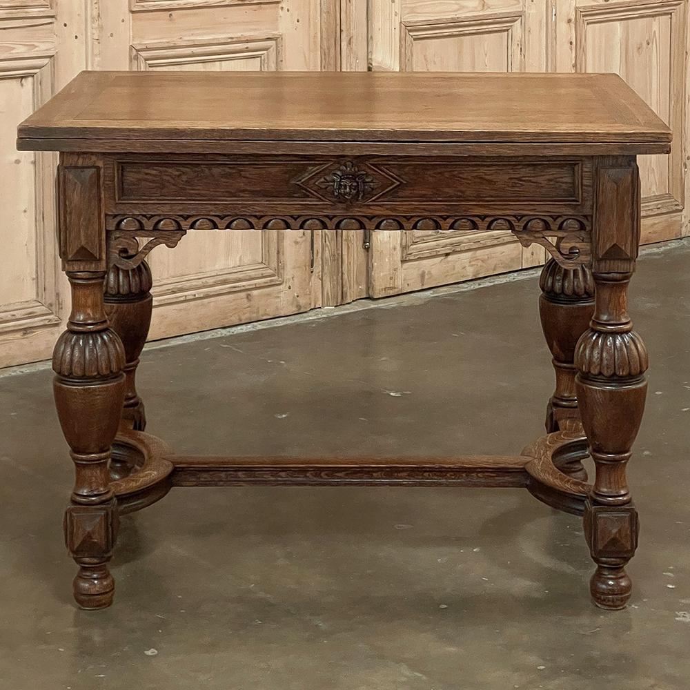 Hand-Crafted 19th Century Flemish Game Table ~ End Table