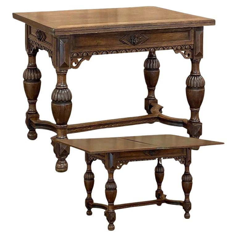 19th Century Flemish Game Table ~ End Table