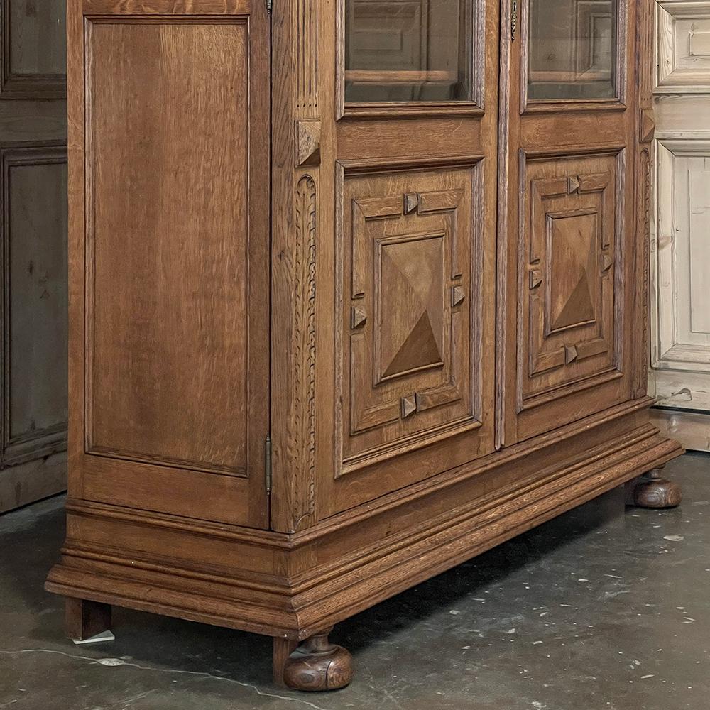 19th Century Flemish Neoclassical Bookcase For Sale 6