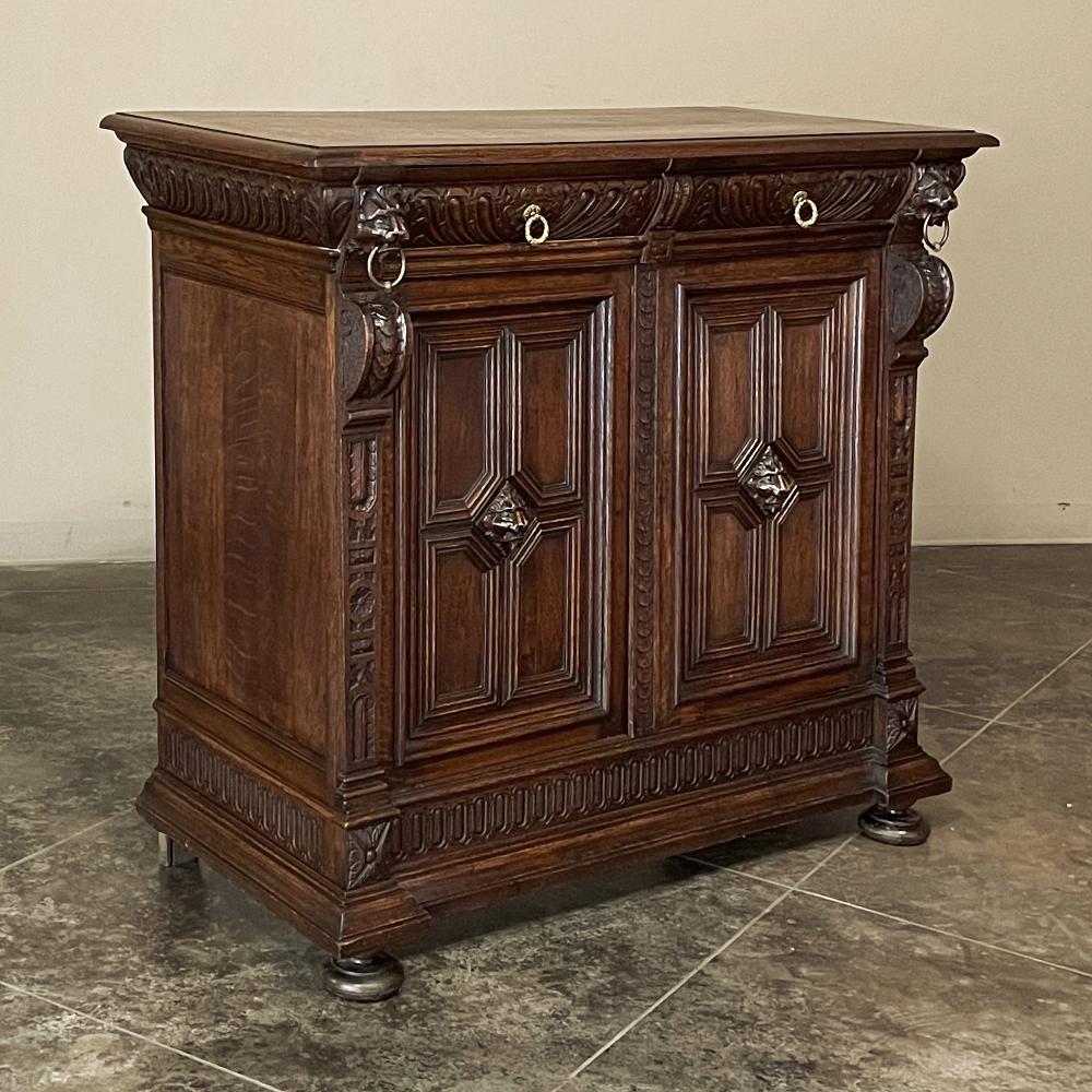 Belge Buffet Renaissance Flemish du 19e siècle en vente