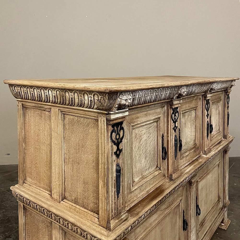 19th Century Flemish Renaissance Cabinet, Buffet For Sale 2