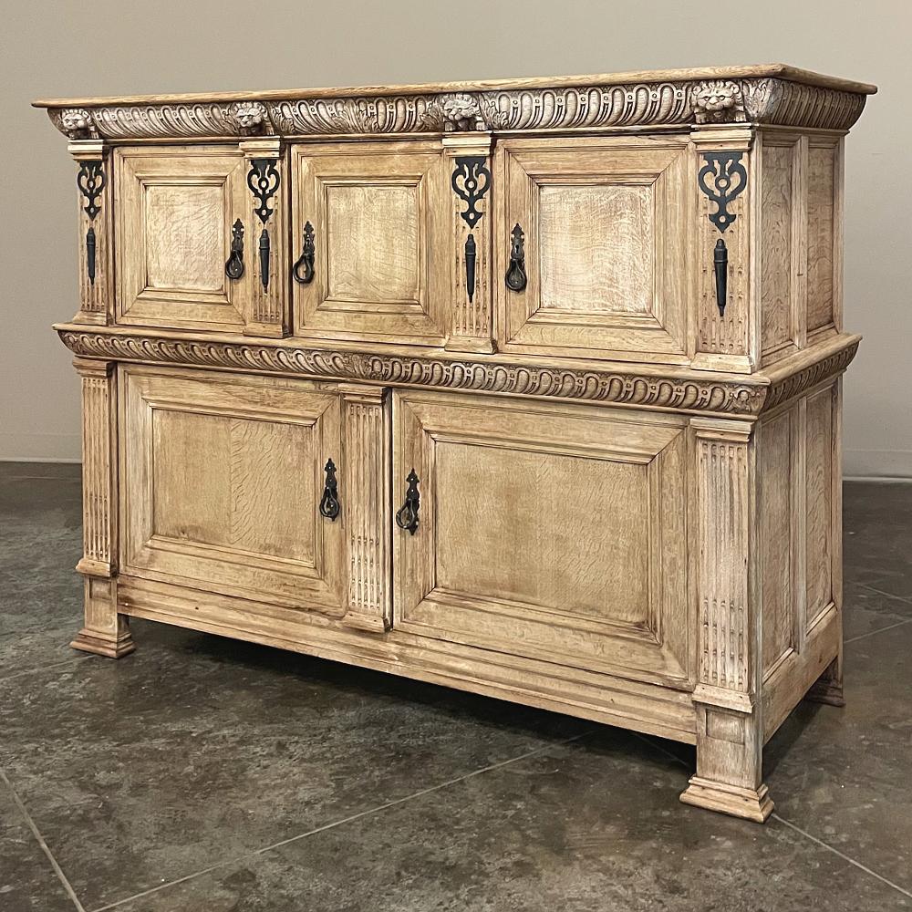 Renaissance Revival 19th Century Flemish Renaissance Cabinet, Buffet For Sale