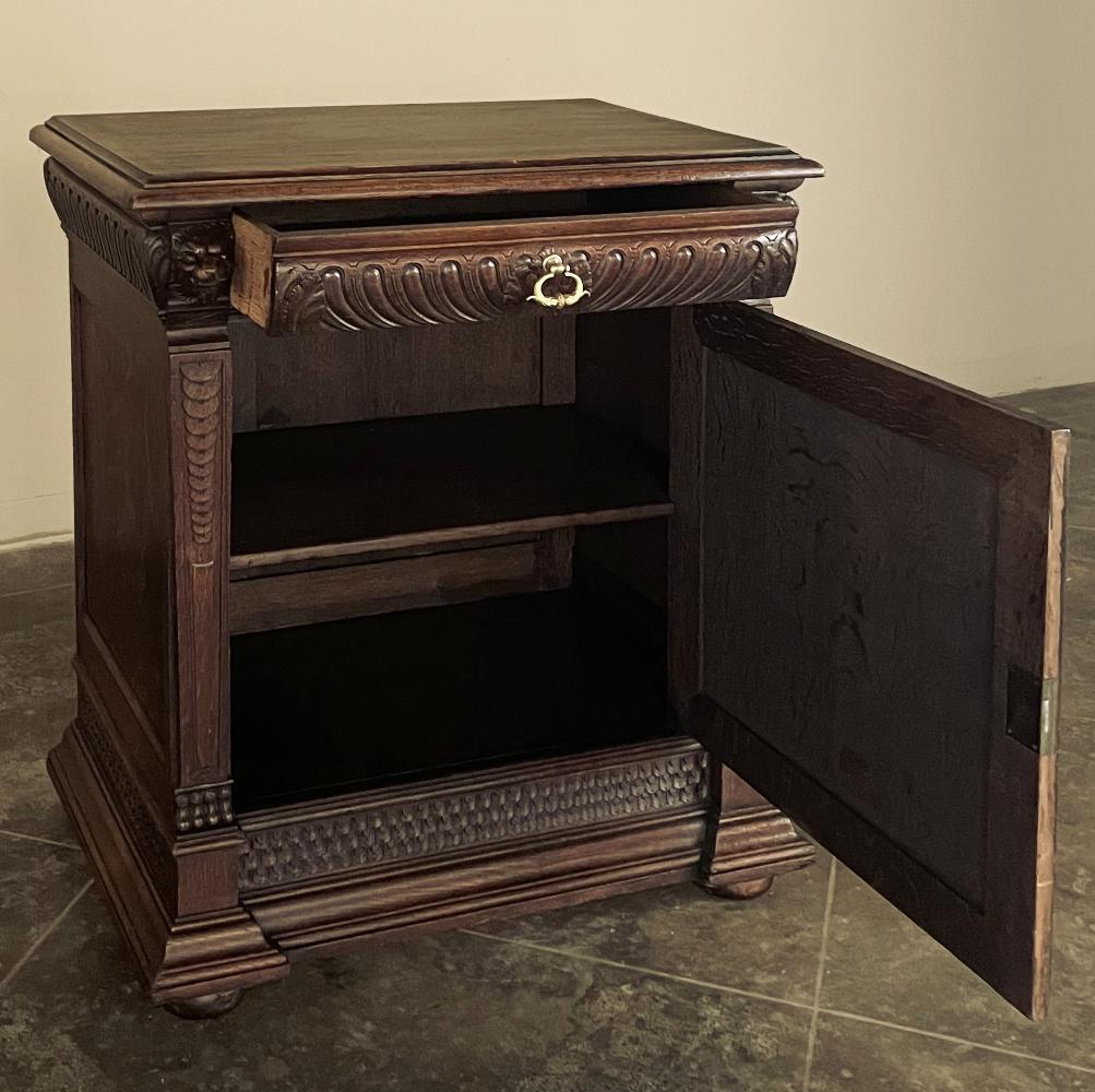 19th Century Flemish Renaissance Confiturier ~ Cabinet For Sale 1