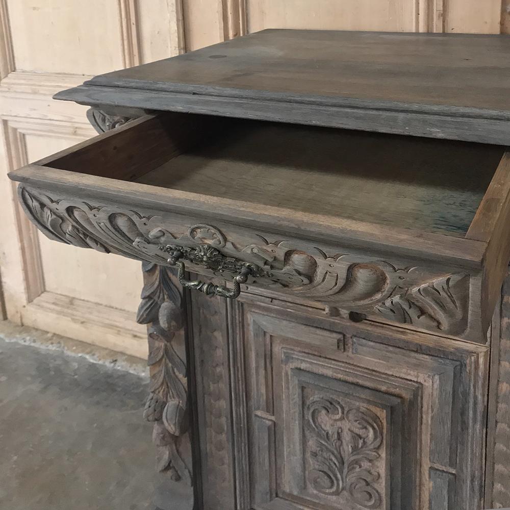 19th Century Flemish Renaissance Oak Buffet 5