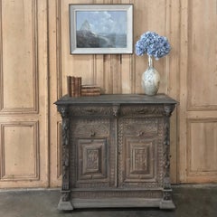 19th Century Flemish Renaissance Oak Buffet