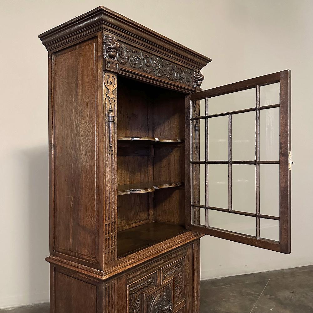 19th Century Flemish Renaissance Revival Bookcase For Sale 2