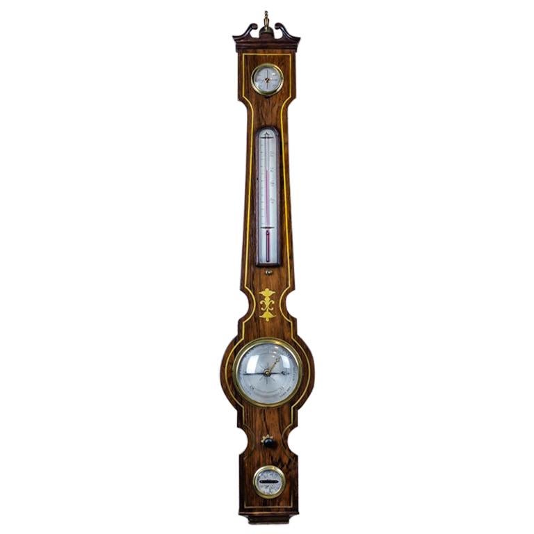 19th Century Float Mercury Barometer