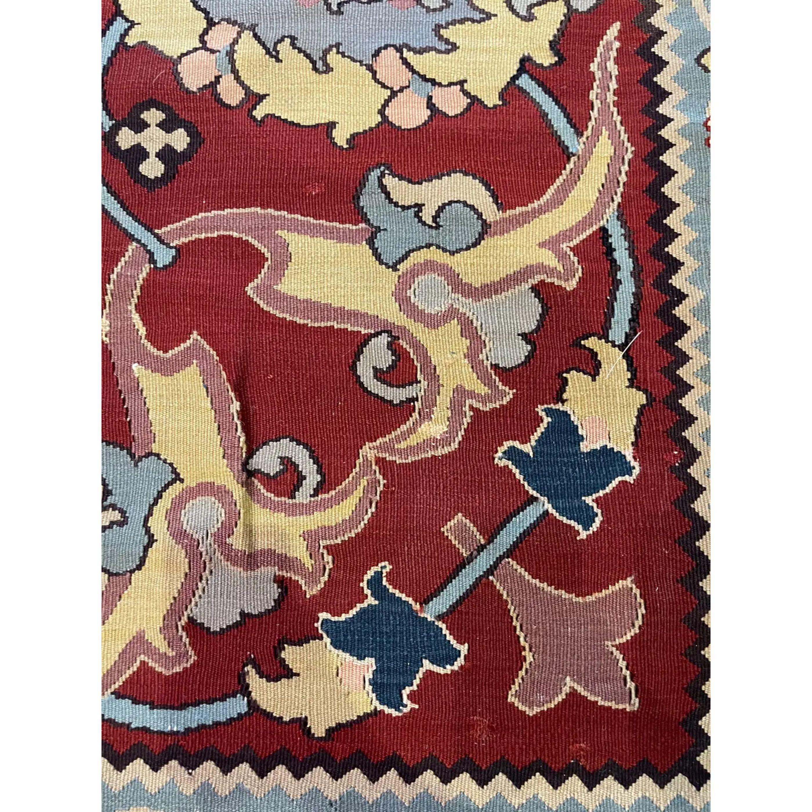 Antique Bessarabian Rugs / Kilims in both pile and tapestry weaving technique are some of the more beautiful carpets to have been produced in Europe. Many of the Bessarabian Kilims were woven around the mid to late 19th century, though some do date