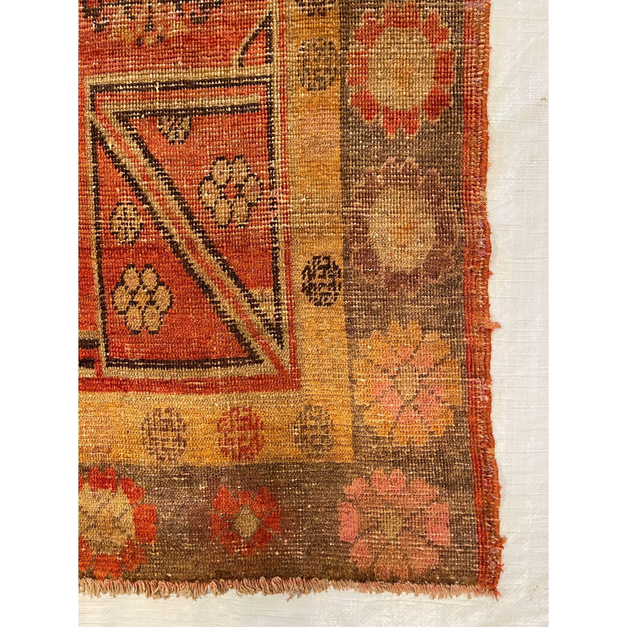 Other 19th Century Floral Khotan Samarkand Rug For Sale