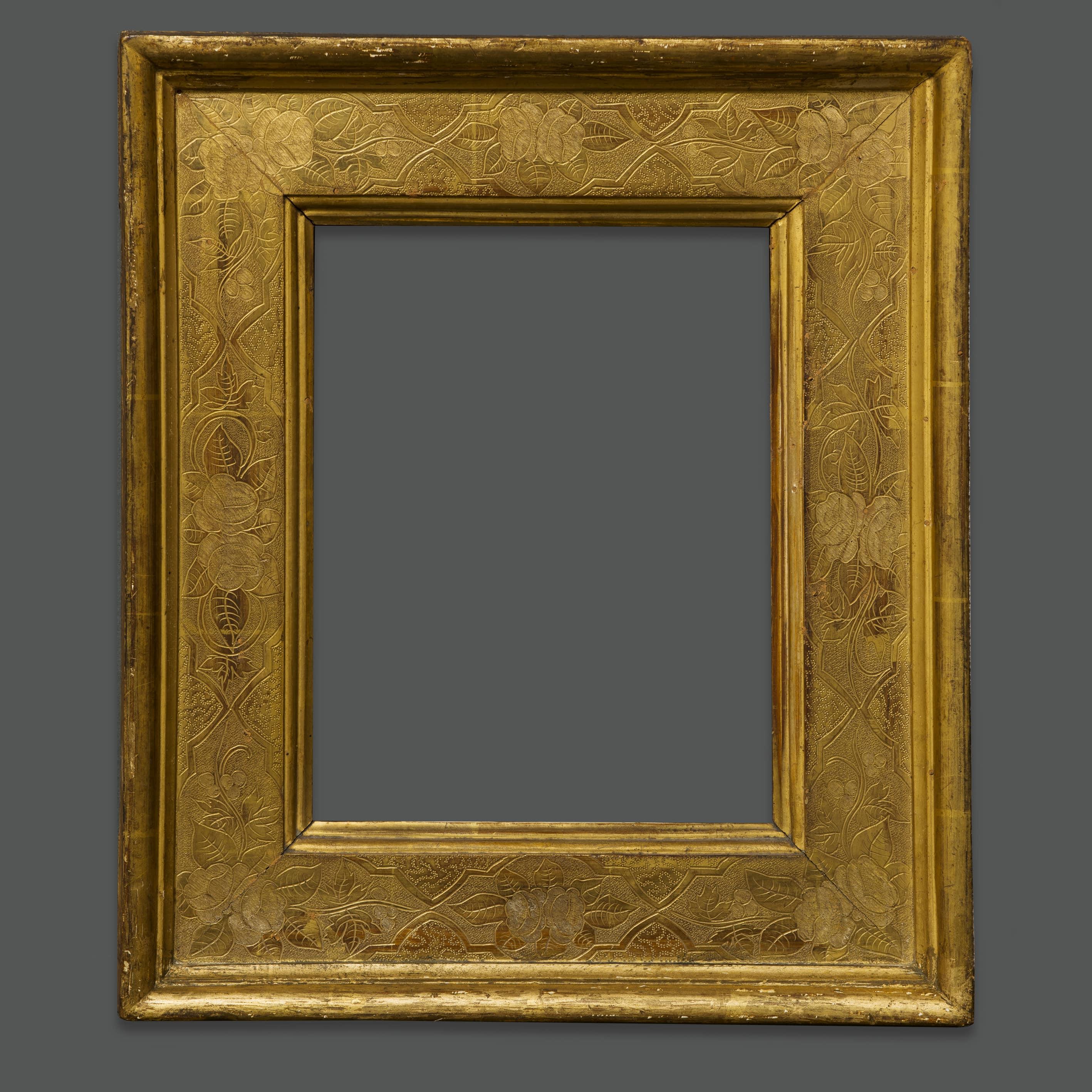 Neorinascimentale Cornice in legno dorato Florentine del XIX secolo in vendita