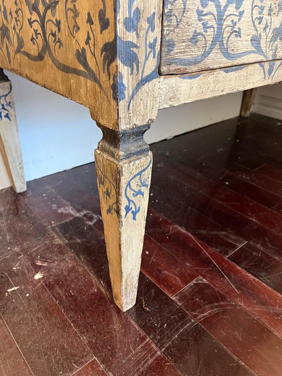 Dipinto a mano Commode Florentine del XIX secolo in vendita