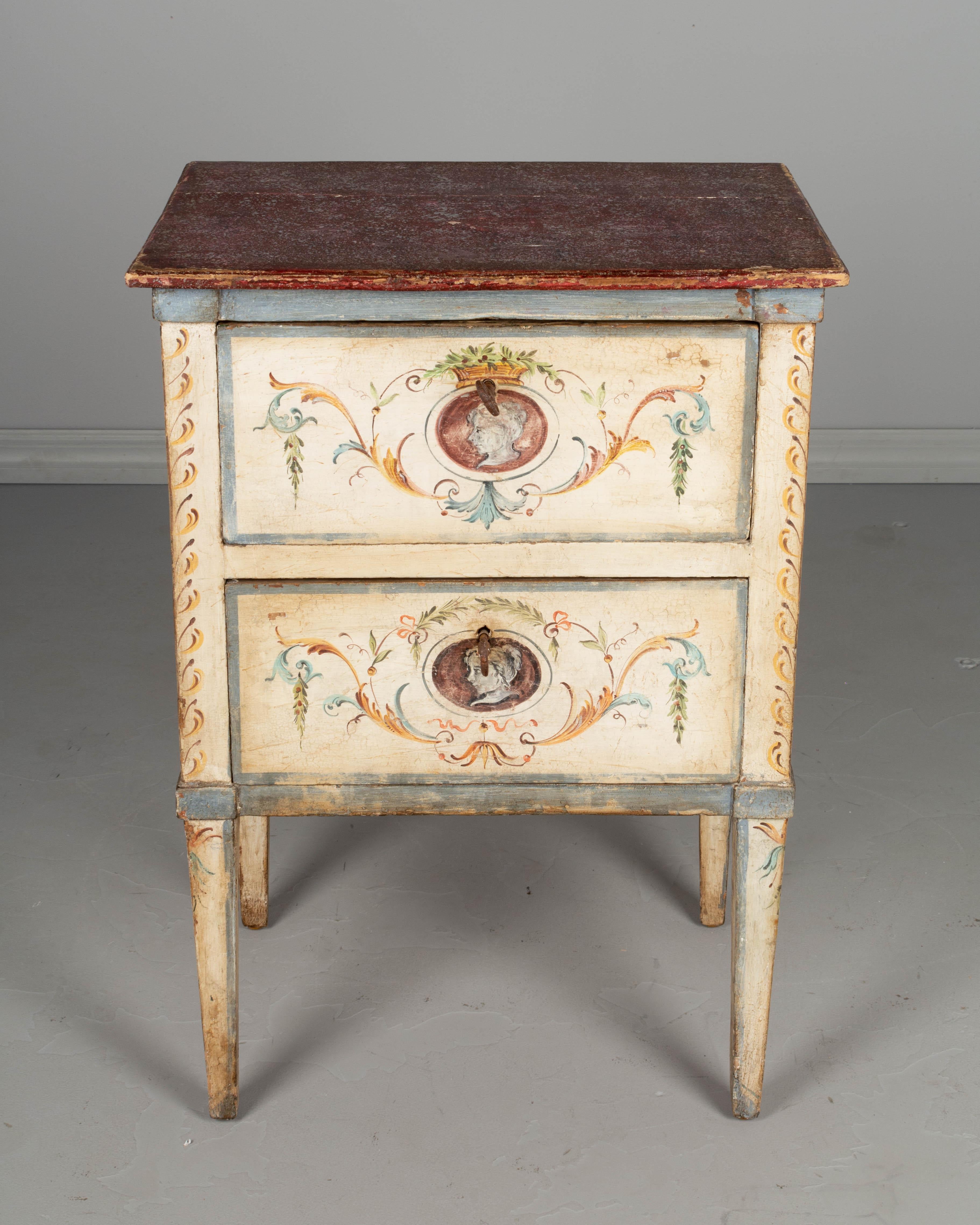 cream painted chest of drawers