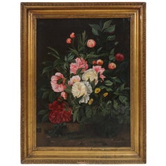 19th Century Flower Painting