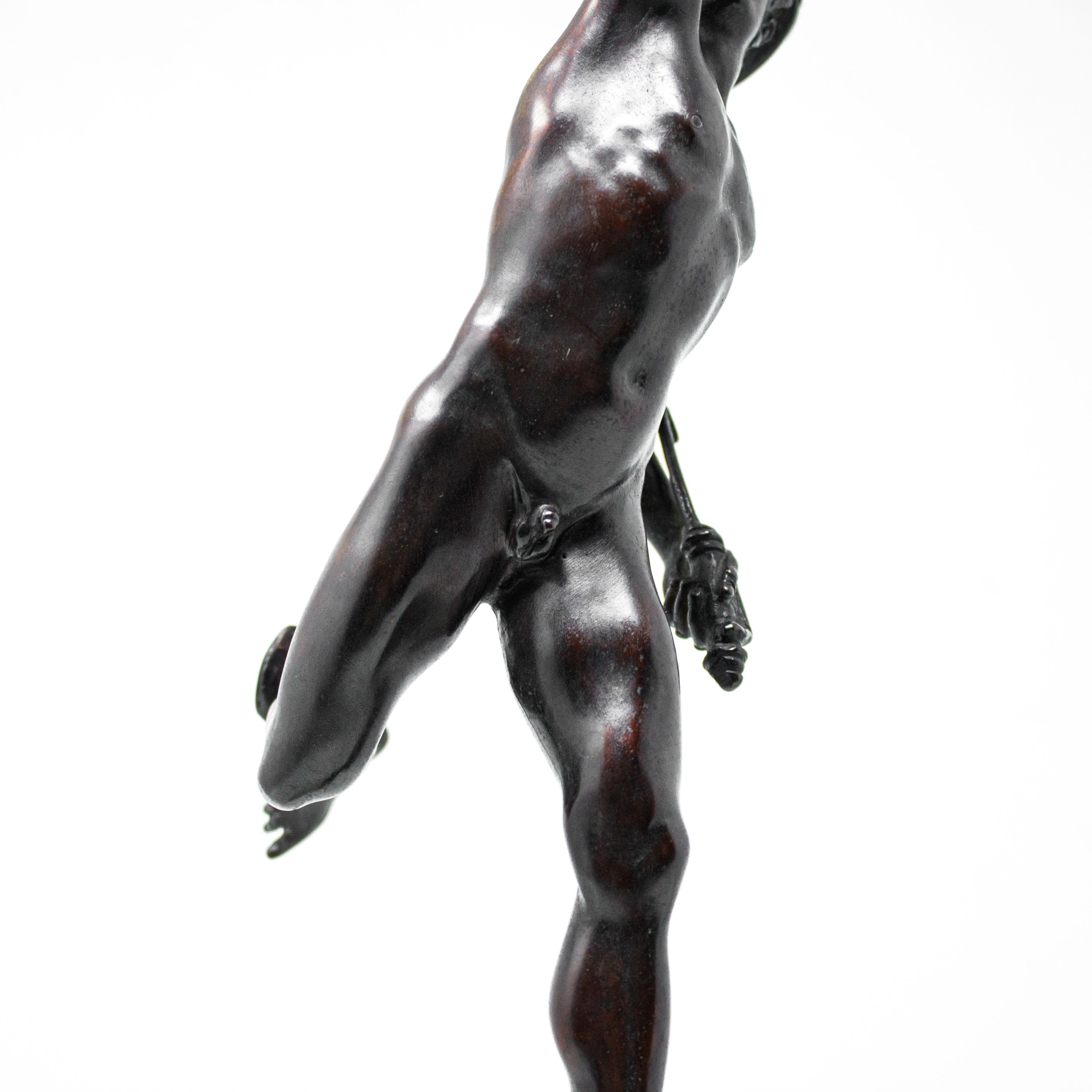 19th Century, Flying Mercury Sculpture in Bronze 7