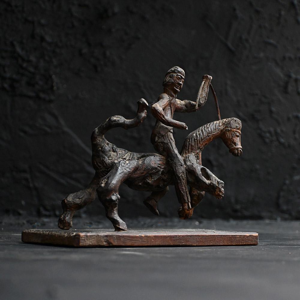 Figura de rama de arte popular del siglo XIX Arte popular en venta