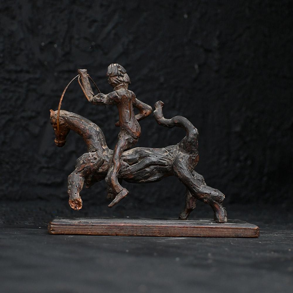 Figura de rama de arte popular del siglo XIX Desconocido en venta