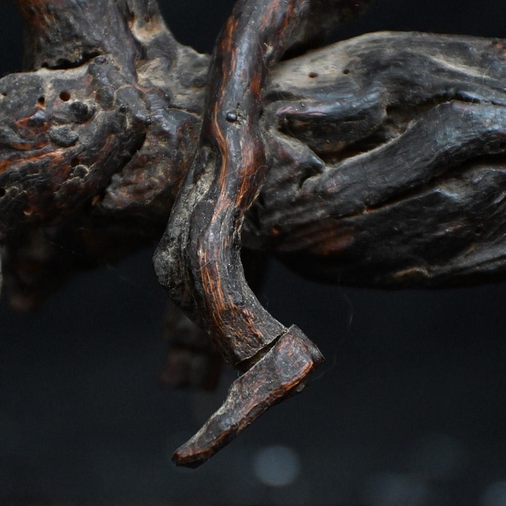 Figura de rama de arte popular del siglo XIX Hecho a mano en venta