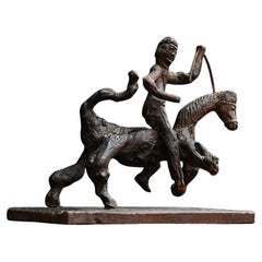 Figure de Branch de l'art populaire du 19e siècle