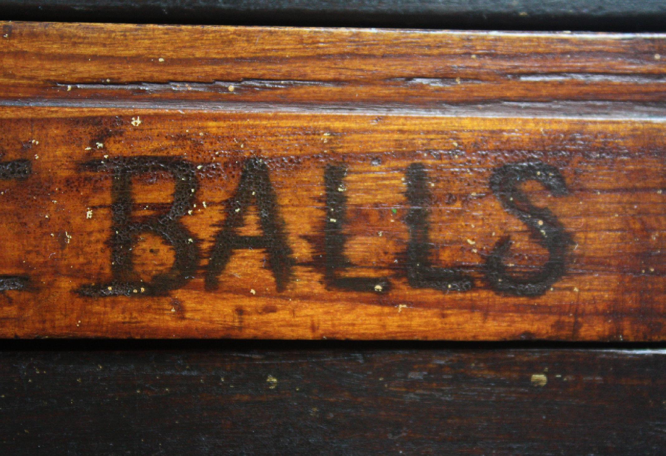 19th Century Folk Art Masonic Fraternities Sororities Voting Ballot Box & Balls 4