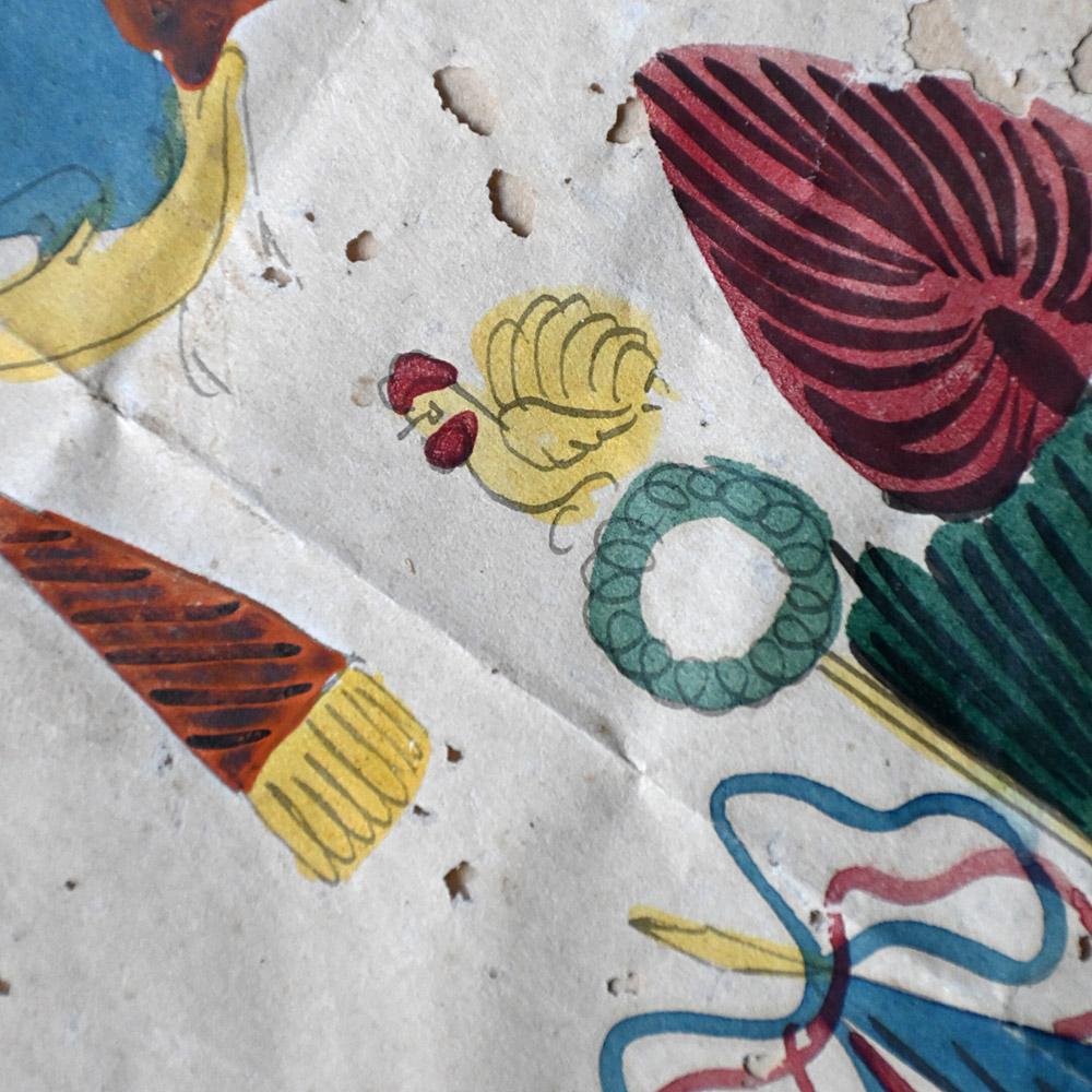 Pittura militare d'arte popolare del XIX secolo in vendita 3