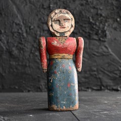 19th Century Folk art Primitive Doll