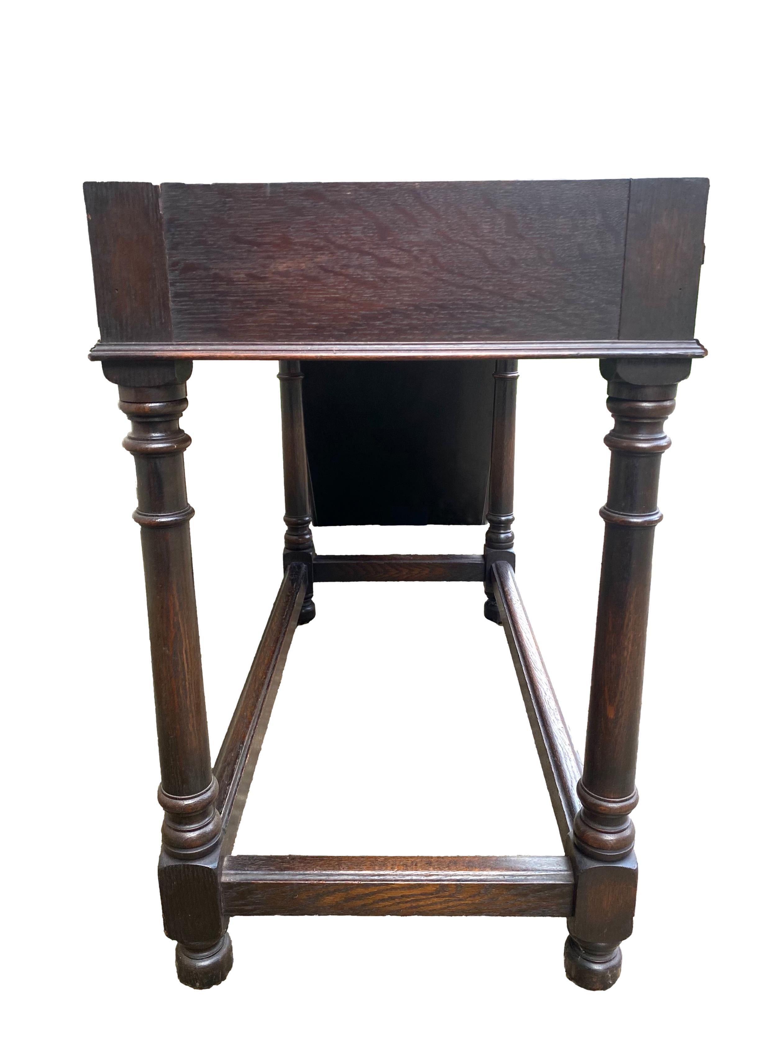19th Century Metamorphic Library Table/Ladder For Sale 7