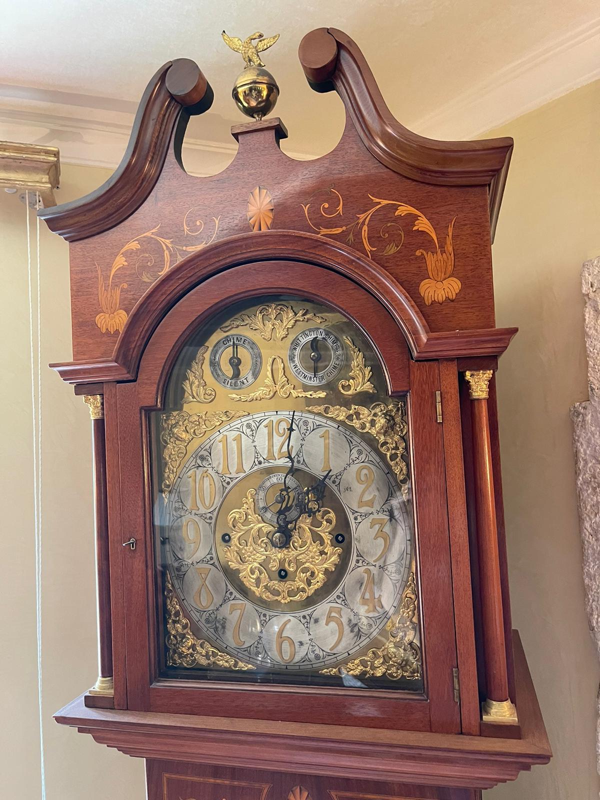 antique grandfather clock