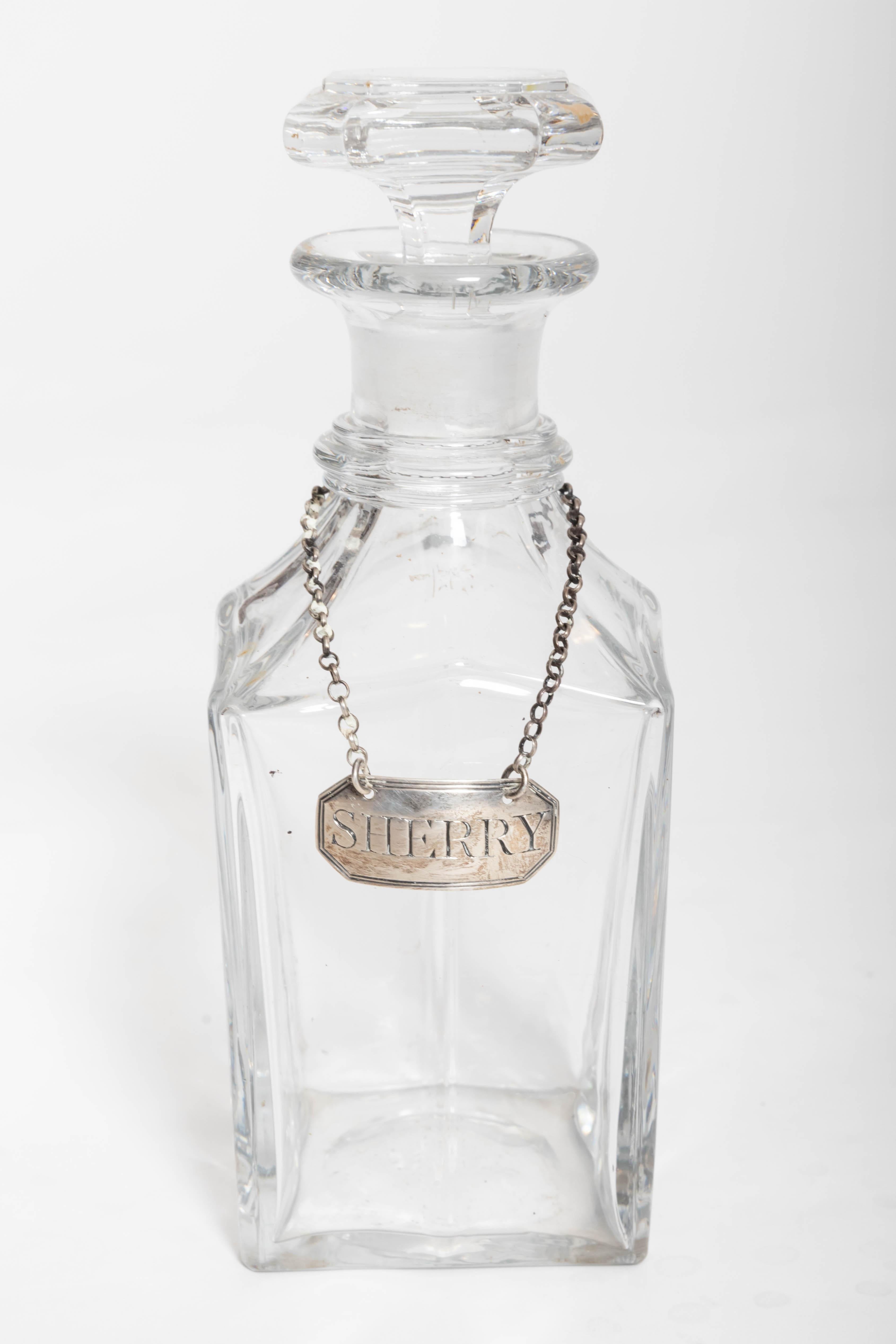 19th Century Four Decanter Liqueurs Set 1