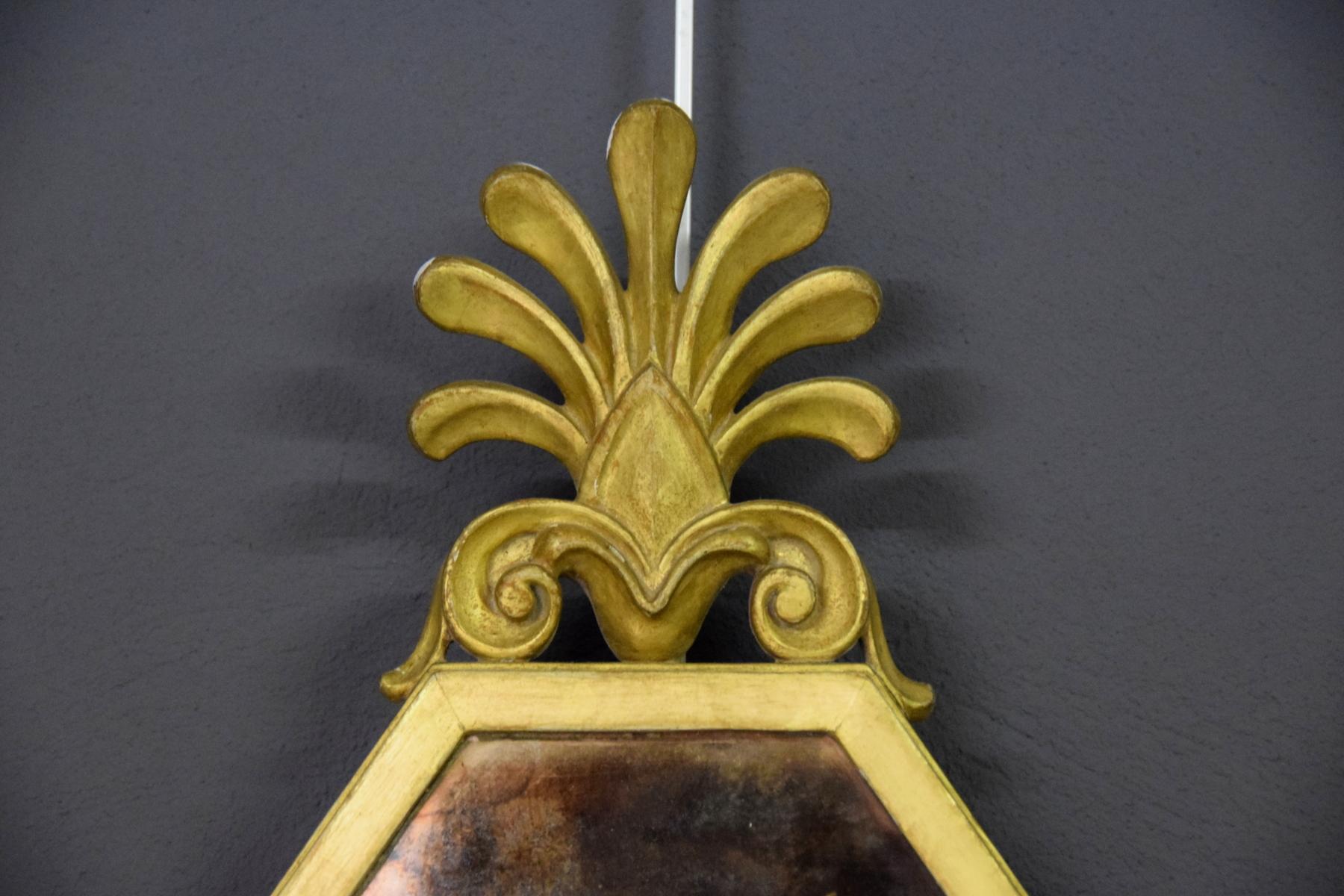 19th Century, Four Empire Style Giltwood Wall Applique 2
