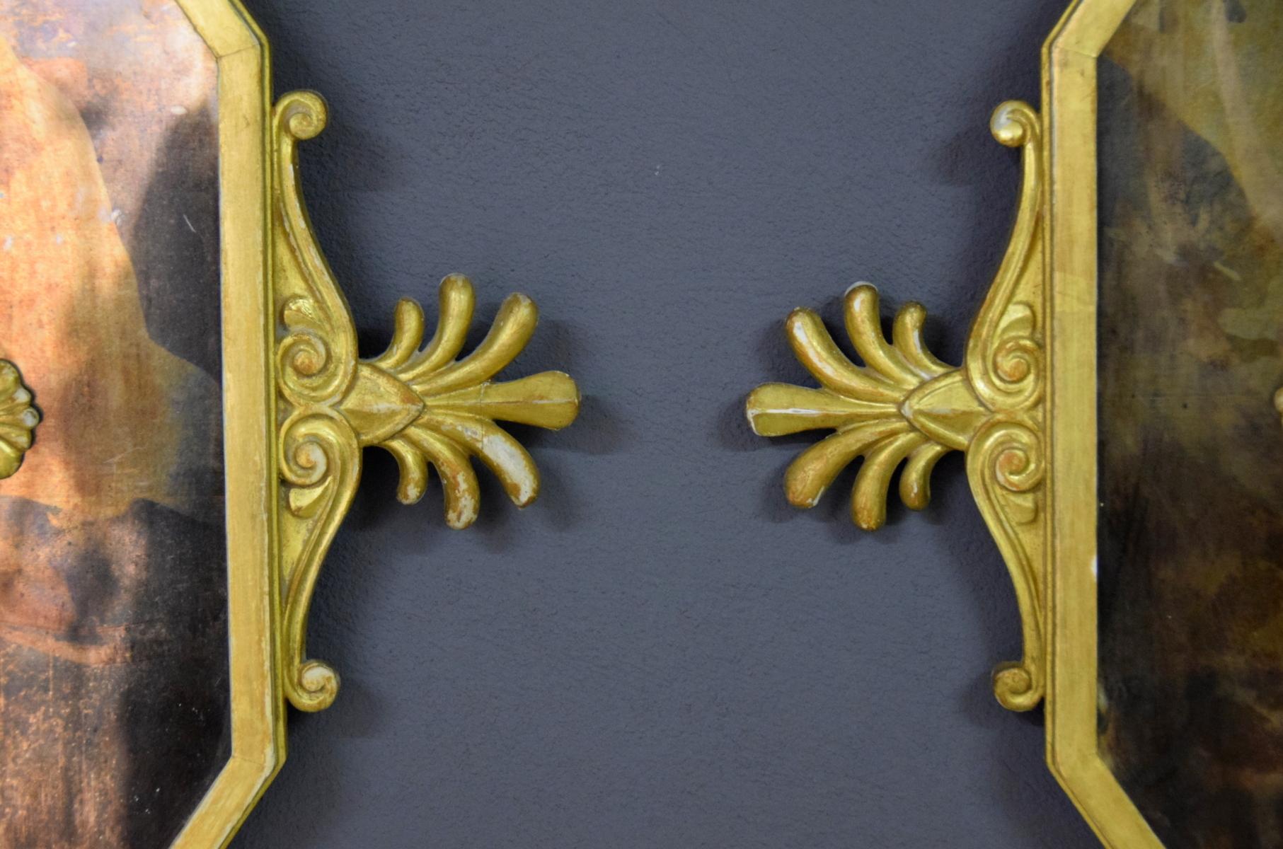 19th Century, Four Empire Style Giltwood Wall Applique 4